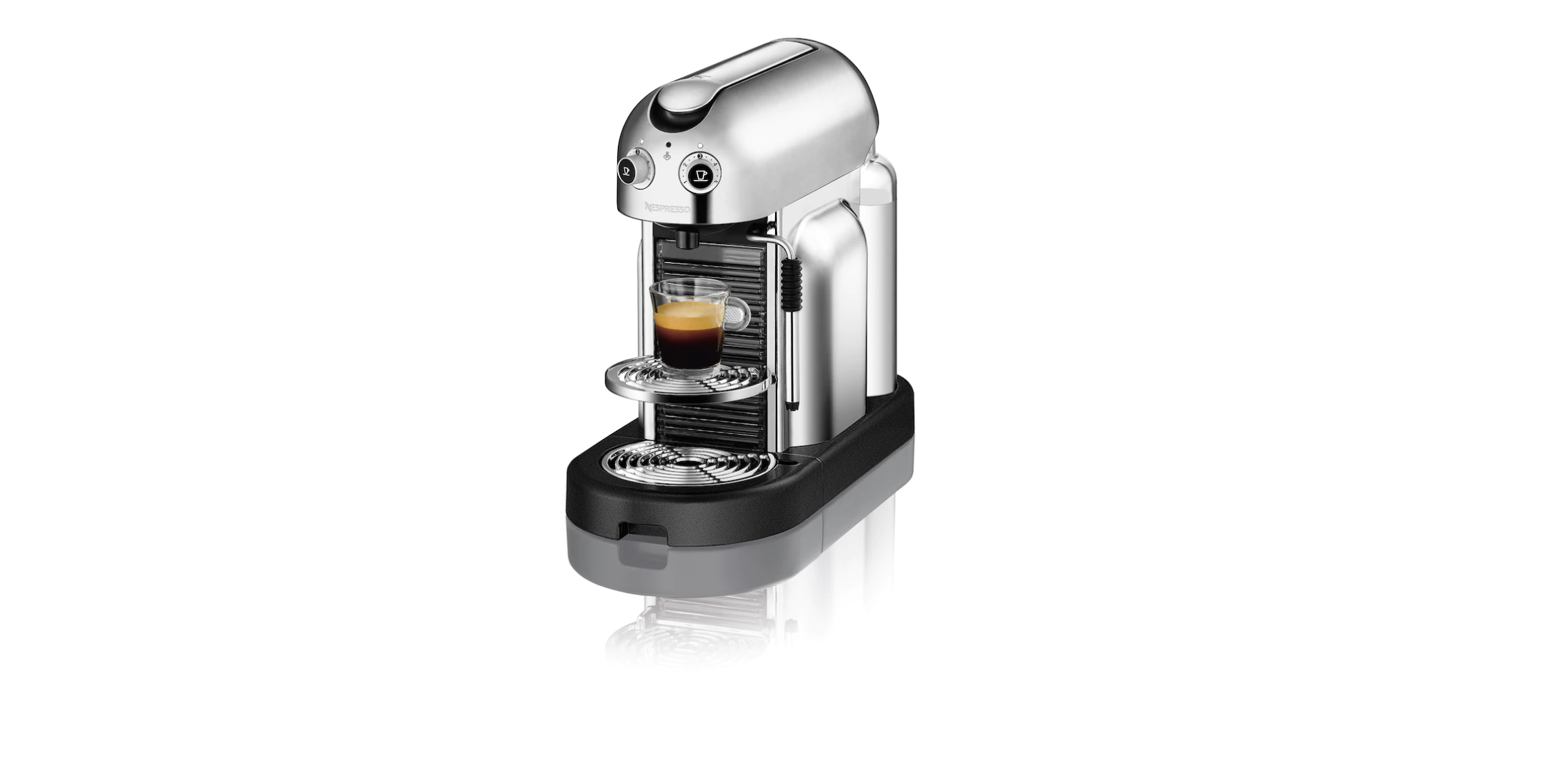 The Maestria machine range brings to homes the art of coffee making